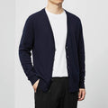 Knitted Cardigan Men's Knitted Shirt Loose Casual