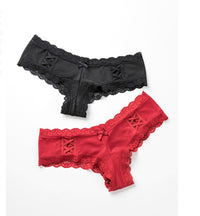 French Low Waist  Lace Briefs Autumn And Winter Thin