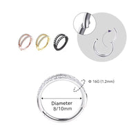 316L Stainless Steel Seamless Ring Multi-functional Ring