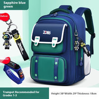Schoolbag Boy Elementary School Students Three Four To Six Grade
