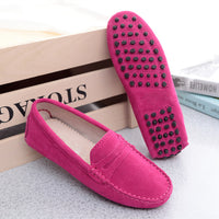 Women's Fashion Leather Flat Shoes