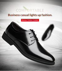 Genuine Leather Business Formal Extra-Large Mens Leather Shoes