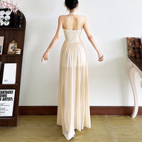 V-neck Slimming Sleeveless Dress For Women