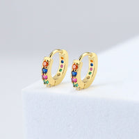 Zircon Nose Ring Perforated Ornament