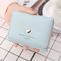 Buckle Change Bit Card Bag Multi-function Wallet