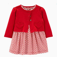 Two-Piece Printed Dresses In Europe And America