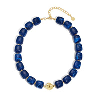 Bohemian-style Multicolor Resin Bead Necklace