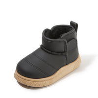 Fleece-lined Thickened Girls' Cotton Boots Warm Baby Cotton Shoes