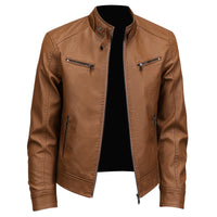 Business Gentleman Warm Zipper Cardigan Pocket