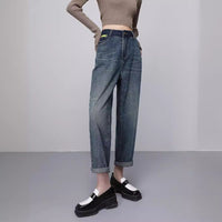 Fashion Personality Harem Jeans Women's Loose