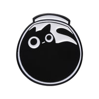 Foreign Trade New Cat-like Cute Animal Brooch Simple Minority All-match Decoration Scarf Buckle