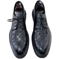Men's Korean Style Black Leather Shoes  Business Formal Suit