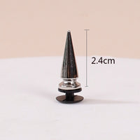 Hole Shoes Rivet Shoe Buckle Punk Elevator Shoes Accessories