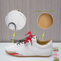 Women's Casual All-match Horse Fur White Shoes