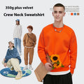 Men's Clothing Fallwinter Fleece-lined Solid Color