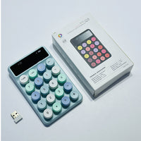 Mini-portable Complex New Q3 Wireless Digital Macaron Color Keyboard