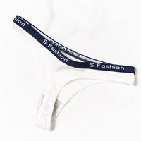 Solid Color Sexy Seamless Briefs Ladies Low Waist