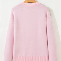 Women's Spring Round Neck Loose All-matching Slimming Sweater