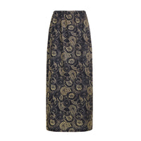 Retro High-waisted Figure-flattering Skirt