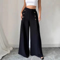 Casual, Versatile, Sophisticated, Work-appropriate Long Pants With A Flowing Drape