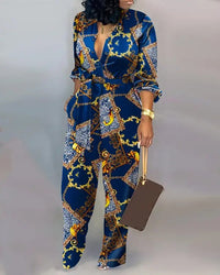 Women's Fashion Loose Large Jumpsuit