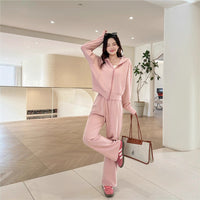 New Casual Sportswear Hoodie Two-piece Set
