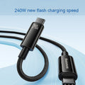 High-power Zinc Alloy Fast Charge PD Data Cable 240W