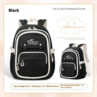 Girls' Super Lightweight Large Capacity Multi-compartment Waterproof Backpack