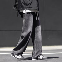 Straight-leg Relaxed-fit American-style Mens Jeans