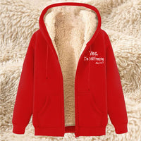 Men's Fleece-lined Hoodie With Thickened Lamb Wool For Winter