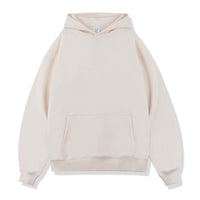 Thick Loose Solid Color Velvet Thickened Hooded Sweatshirt Male