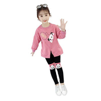 Fashion Simple Children's Casual Two-piece Suit