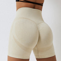 Women's Seamless Yoga Shorts In Europe And America