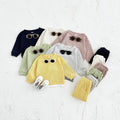 Spring And Autumn Newborn Long Sleeve Fake Two-piece Suit