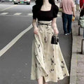 Hepburn-style High-end Printed Dress For Women