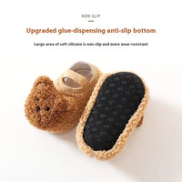 Baby Floor Socks Winter Thickened Baby Indoor Shoes Non-slip