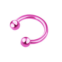 European And American Anti-allergy C- Shaped Horseshoe Ring Nose Stud