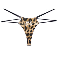 Double-layer Thin Strap T-back Comfortable Seamless Women's Underwear Sexy