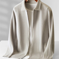 Men's Autumn And Winter Wool Knit Cardigan Loose Outer Wear