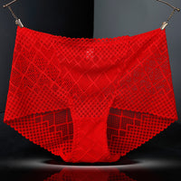 Underpants Ladies Lace Sexy Mid-high Waist Abdomen And Hips
