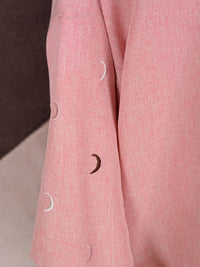 Muslim Elegant Cardigan Embroidered Dress Robe