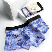 Men's Underwear Ice Silk Traceless Summer