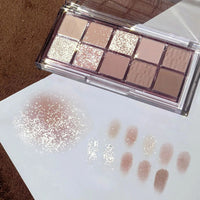 Earth Matte Ten Color Eyeshadow Palette