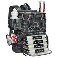 Large-Capacity Waterproof Oxford Cloth Fishing Backpack