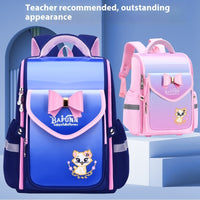 Large Capacity Children's To Reduce Study Load Spine Protection Schoolbag