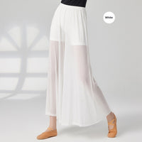 Loose High-waisted Wide-leg Pants For Classical Dance