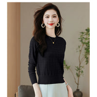 Early Spring Retro Hollow-out Bottoming Shirt Sweater