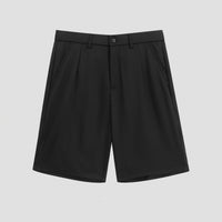 Men's Simple Solid Color Casual Cotton Linen Shorts