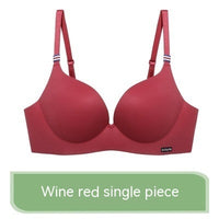 Ice Silk Chest Gather Sexy Bra