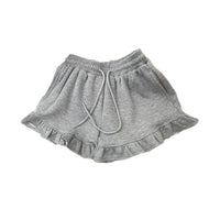 Real-shot Ruffled-edge Designer-style Niche Sporty Casual Shorts